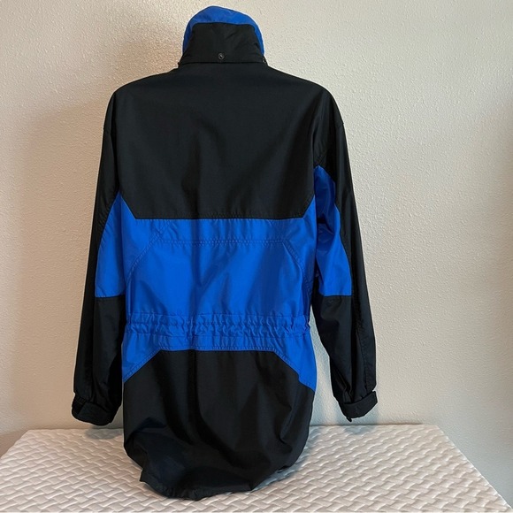 VTG 80/90s Edelweiss Skiwear Full Zip Ski Parka Jacket Coat Men S Blue Black - Picture 3 of 10